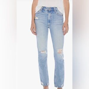 MOTHER denim High Waisted Rider Skimp in The Confession size 26